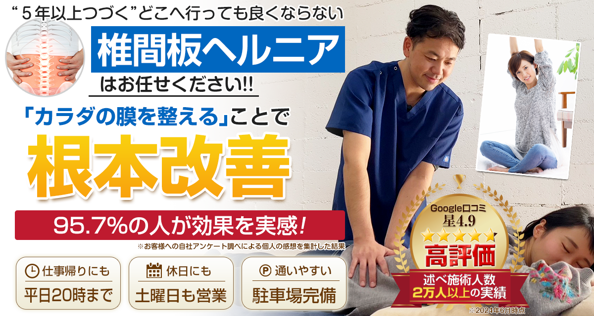 TOP：椎間板ヘルニア